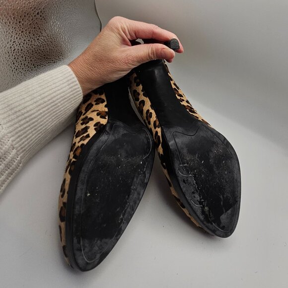 Franco Sarto Leopard Print Pointed-Toe Heels – Size 7.5 - Picture 8 of 8